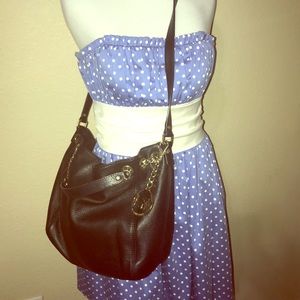 Authentic Michael Kors Black Shoulder Bag